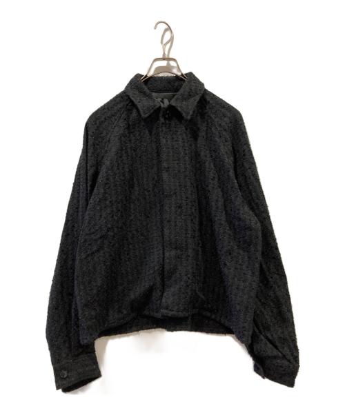 juha（ユハ）juha (ユハ) FANCY TWEED SHORT JACKET ブラック サイズ:4の古着・服飾アイテム