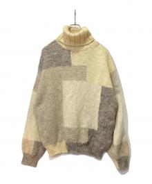 YOKE（ヨーク）の古着「タートルネックニット」｜アイボリー