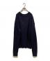 UNTRACE (アントレース) JAZZ V-NECK KNIT SWEATER ネイビー サイズ:2：16000円