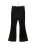 juha (ユハ) FANCY TWEED FLARE PANTS ブラック サイズ:４：11000円