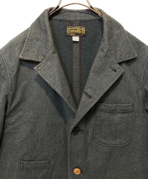 ORGUEIL（オルゲイユ）ORGUEIL (オルゲイユ) サックジャケット グレー サイズ:44の古着・服飾アイテム