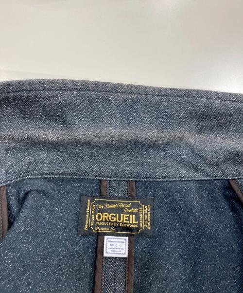 ORGUEIL（オルゲイユ）ORGUEIL (オルゲイユ) サックジャケット グレー サイズ:44の古着・服飾アイテム