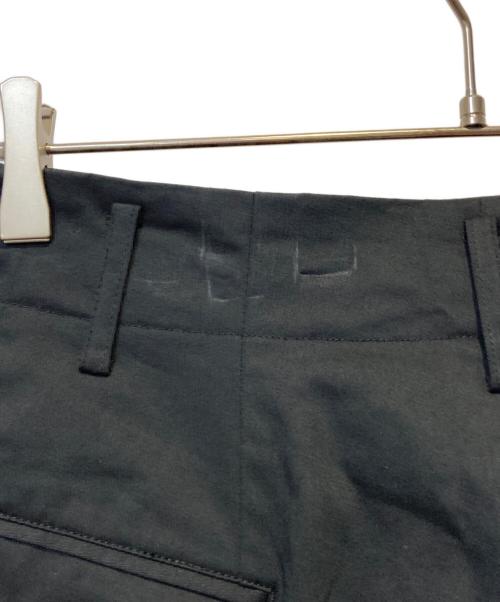 New Era（ニューエラ）New Era (ニューエラ) Yohji Yamamoto pour homme (ヨウジヤマモト プールオム) STRETCH NE Side Tape Pants ブラック サイズ:Ｌの古着・服飾アイテム
