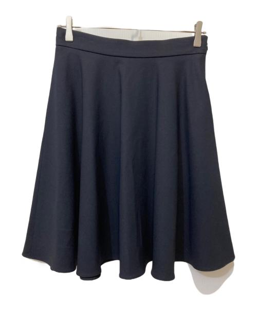 MIU MIU（ミュウミュウ）MIU MIU (ミュウミュウ) スカート ネイビー サイズ:40の古着・服飾アイテム