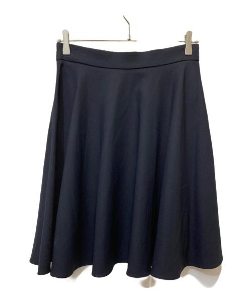 MIU MIU（ミュウミュウ）MIU MIU (ミュウミュウ) スカート ネイビー サイズ:40の古着・服飾アイテム