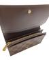 中古・古着 LOUIS VUITTON (ルイ ヴィトン) 2つ折り財布 ブラウン：32000円