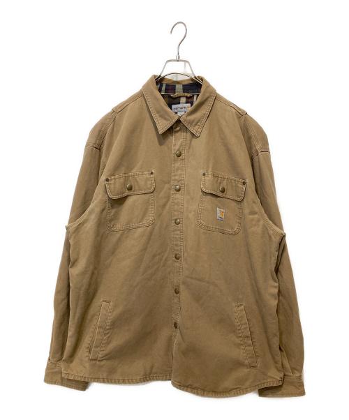 CarHartt（カーハート）CarHartt (カーハート) Blanket Lined  Barn Jacket ブラウン サイズ:XLの古着・服飾アイテム