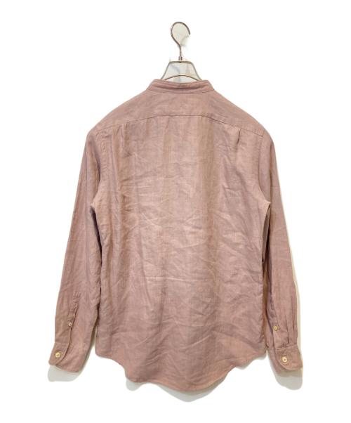 PS Paul Smith（ＰＳポールスミス）PS Paul Smith (ＰＳポールスミス) リネンシャツ ピンク サイズ:Mの古着・服飾アイテム