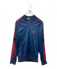 adidas（アディダス）の古着「トラックジャケット」｜ネイビー