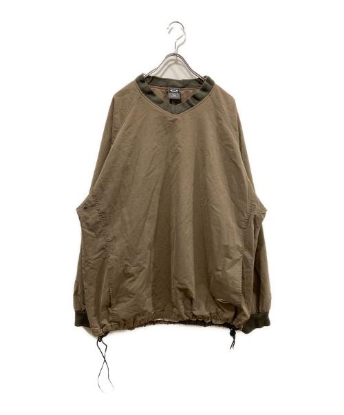 OAKLEY（オークリー）OAKLEY (オークリー) ナイロンプルオーバー ブラウン サイズ:XLの古着・服飾アイテム