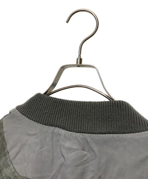 DIESEL（ディーゼル）DIESEL (ディーゼル) 転写 ボンバージャケット グリーン サイズ:Mの古着・服飾アイテム