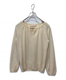 TORY BURCH（トリーバーチ）の古着「カシミヤニット」｜ホワイト