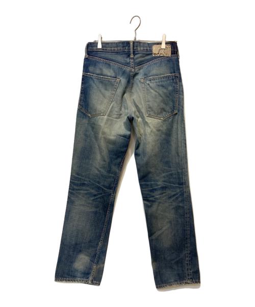 VISVIM（ビズビム）VISVIM (ビズビム) ダメージ加工デニムパンツ インディゴ サイズ:W32の古着・服飾アイテム