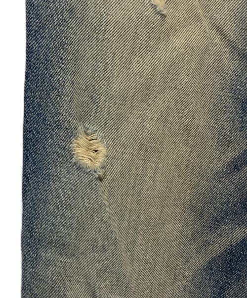 VISVIM（ビズビム）VISVIM (ビズビム) ダメージ加工デニムパンツ インディゴ サイズ:W32の古着・服飾アイテム