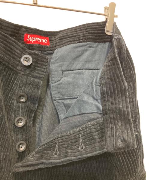 SUPREME（シュプリーム）SUPREME (シュプリーム) Wide Wale Corduroy Cargo Pant ブラック サイズ:81cm / 32inの古着・服飾アイテム