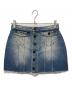 Saint Laurent Paris（サンローランパリ）の古着「デニムショートスカート」｜インディゴ