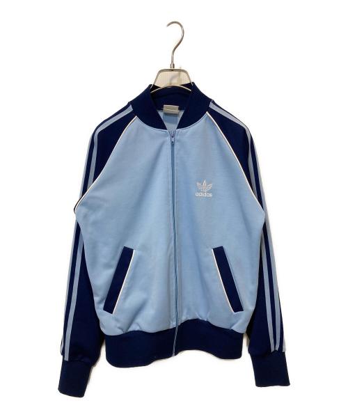 adidas（アディダス）adidas (アディダス) トラックジャケット ブルー サイズ:Sの古着・服飾アイテム