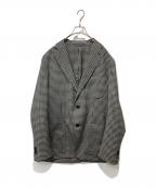 CARUSOカルーゾ）の古着「テーラードジャケット」｜ブラック×ホワイト