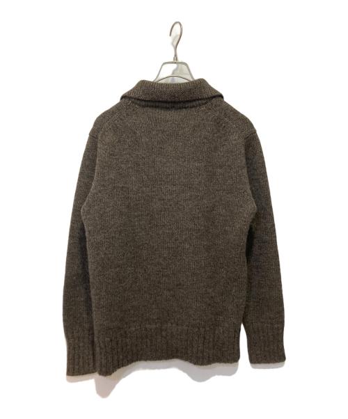Adam et Rope（アダム エ ロペ）Adam et Rope (アダム エ ロペ) ニットジャケット ブラウン サイズ:40の古着・服飾アイテム