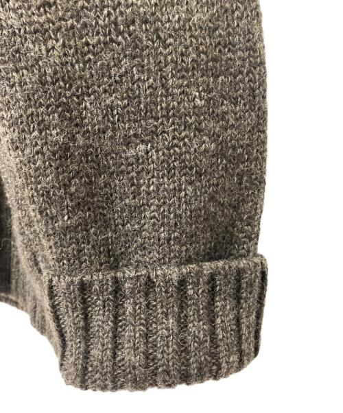 Adam et Rope（アダム エ ロペ）Adam et Rope (アダム エ ロペ) ニットジャケット ブラウン サイズ:40の古着・服飾アイテム