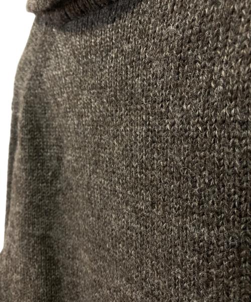 Adam et Rope（アダム エ ロペ）Adam et Rope (アダム エ ロペ) ニットジャケット ブラウン サイズ:40の古着・服飾アイテム