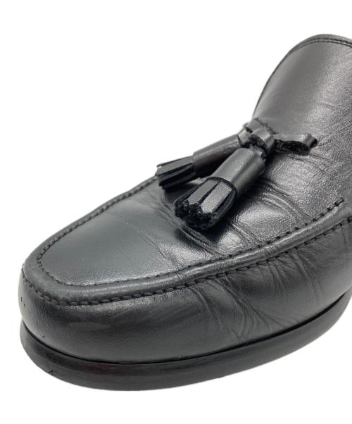 HIROSHI TSUBOUCHI（ヒロシツボウチ）HIROSHI TSUBOUCHI (ヒロシツボウチ) タッセルローファー ブラック サイズ:7の古着・服飾アイテム