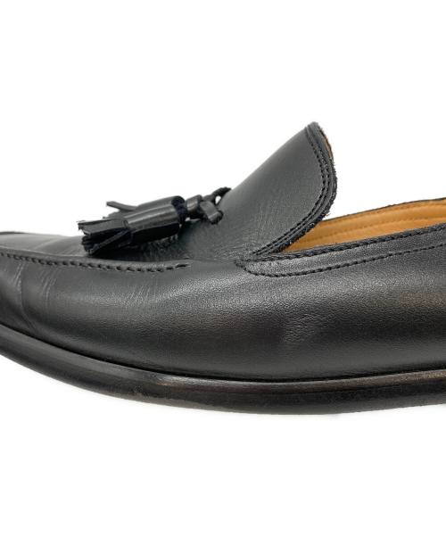 HIROSHI TSUBOUCHI（ヒロシツボウチ）HIROSHI TSUBOUCHI (ヒロシツボウチ) タッセルローファー ブラック サイズ:7の古着・服飾アイテム
