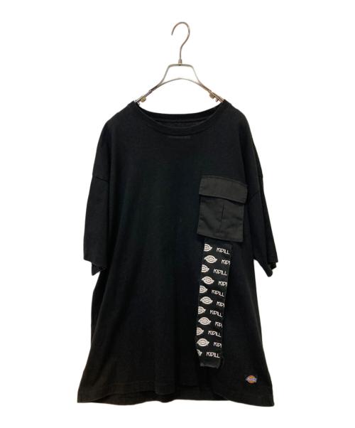 KIDILL（キディル）KIDILL (キディル) Dickies (ディッキーズ) プリントTシャツ ブラック サイズ:46の古着・服飾アイテム