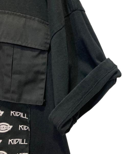 KIDILL（キディル）KIDILL (キディル) Dickies (ディッキーズ) プリントTシャツ ブラック サイズ:46の古着・服飾アイテム