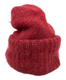 TEURN STUDIOS（-）の古着「MOHAIR BEANIE」｜レッド