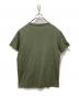 LOEWE (ロエベ) アナグラム刺繍Tシャツ オリーブ サイズ:Ｌ：26000円