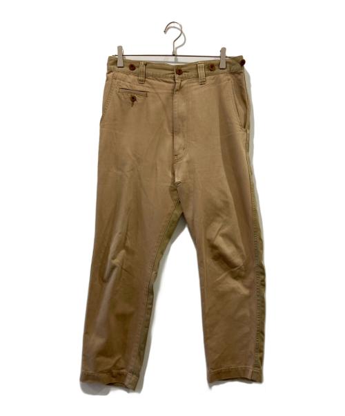 JUNYA WATANABE MAN COMME des GARCONS（ジュンヤワタナベ コムデギャルソン）JUNYA WATANABE MAN COMME des GARCONS (ジュンヤワタナベ コムデギャルソン) コットンパンツ ベージュ サイズ:XSの古着・服飾アイテム