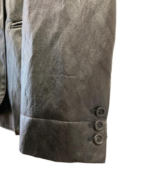 OHOTORO（オオトロ）OHOTORO (オオトロ) Newyork Leather Jacket ブラック サイズ:表記無しの古着・服飾アイテム