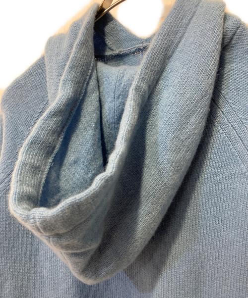 VINCE（ヴィンス）VINCE (ヴィンス) カシミヤニットパーカー ブルー サイズ:XSの古着・服飾アイテム