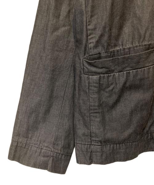 CASEY CASEY（ケーシーケーシー）CASEY CASEY (ケーシーケーシー) ノーカラーコットンジャケット ブラック サイズ:Mの古着・服飾アイテム