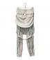 FACETASM (ファセッタズム) BONDAGE SWEAT PANTS ホワイト サイズ:4：10000円