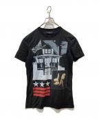 GIVENCHYジバンシィ）の古着「アメリカンハウスTシャツ」｜ブラック