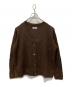 ebure（エブール）の古着「アルパカカーディガン」｜ブラウン