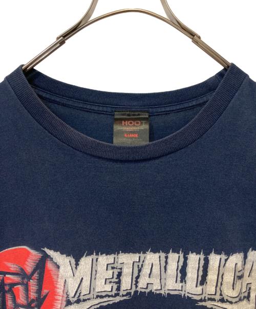 バンドTシャツ（バンドTシャツ）バンドTシャツ (バンドTシャツ) METAlLICA Tシャツ ネイビー サイズ:XLの古着・服飾アイテム