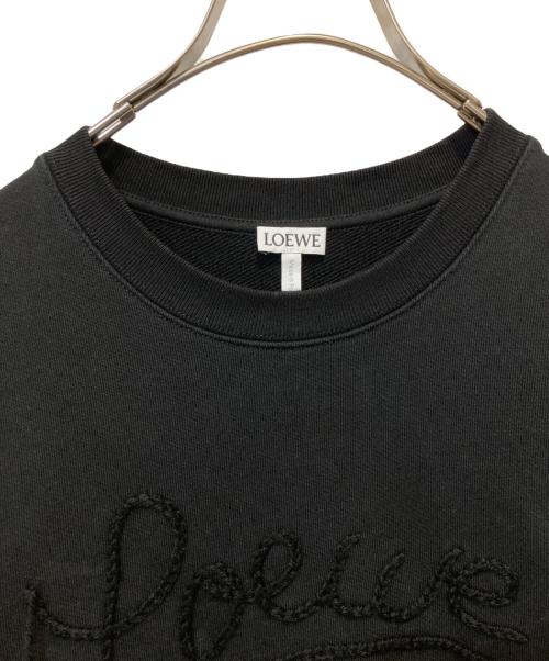 LOEWE（ロエベ）LOEWE (ロエベ) ロゴスウェット ブラック サイズ:Sの古着・服飾アイテム