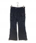 tricot COMME des GARCONSトリココムデギャルソン）の古着「ストライプウールカーゴパンツ」｜グレー