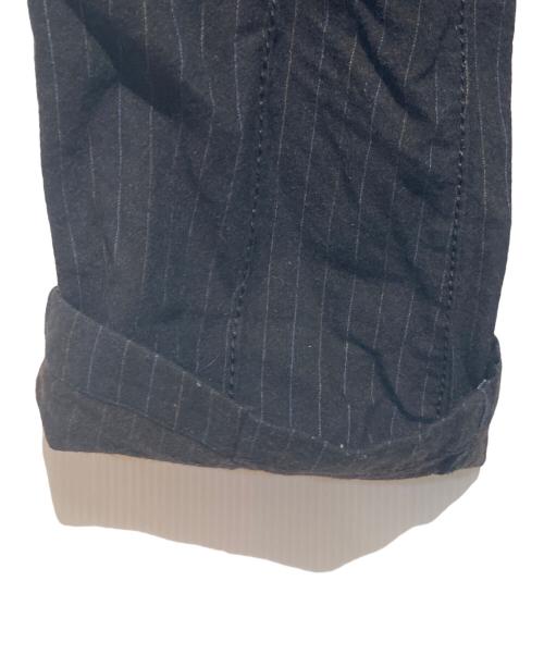 tricot COMME des GARCONS（トリココムデギャルソン）tricot COMME des GARCONS (トリココムデギャルソン) ストライプウールカーゴパンツ グレー サイズ:Mの古着・服飾アイテム