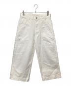 45Rフォーティファイブ・アール）の古着「コットンワイドパンツ」｜ホワイト