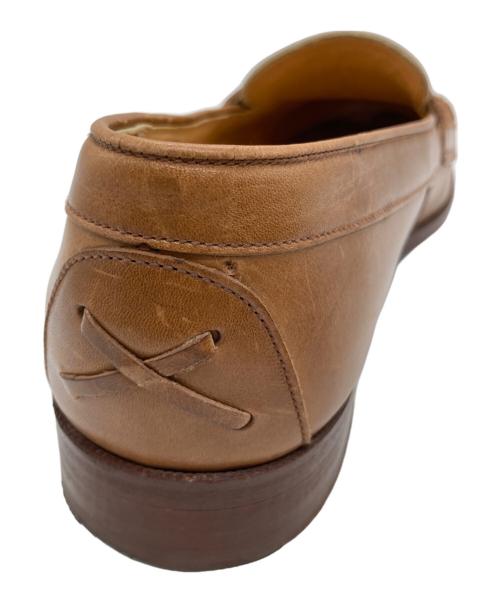 POLO RALPH LAUREN（ポロ・ラルフローレン）POLO RALPH LAUREN (ポロ・ラルフローレン) コインローファー ブラウン サイズ:25 1/2の古着・服飾アイテム