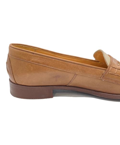 POLO RALPH LAUREN（ポロ・ラルフローレン）POLO RALPH LAUREN (ポロ・ラルフローレン) コインローファー ブラウン サイズ:25 1/2の古着・服飾アイテム