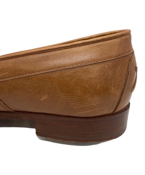 POLO RALPH LAUREN（ポロ・ラルフローレン）POLO RALPH LAUREN (ポロ・ラルフローレン) コインローファー ブラウン サイズ:25 1/2の古着・服飾アイテム
