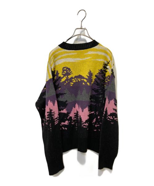 MSGM（エムエスジーエム）MSGM (エムエスジーエム) Sueter Cuello Redondo ブラック×ピンク サイズ:Sの古着・服飾アイテム