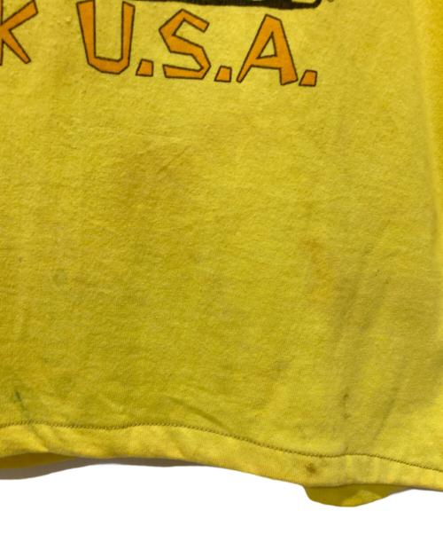 FRUIT OF THE LOOM（フルーツオブザルーム）FRUIT OF THE LOOM (フルーツオブザルーム) ラスタプリントTシャツ イエロー サイズ:XLの古着・服飾アイテム