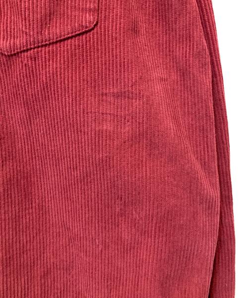 STONE ISLAND（ストーンアイランド）STONE ISLAND (ストーンアイランド) Heavy Jumbo Corduroy Shirt レッド サイズ:表記無しの古着・服飾アイテム