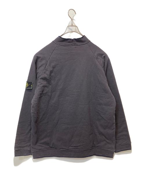 STONE ISLAND（ストーンアイランド）STONE ISLAND (ストーンアイランド) mock neck sweat ブラック サイズ:Ｌの古着・服飾アイテム
